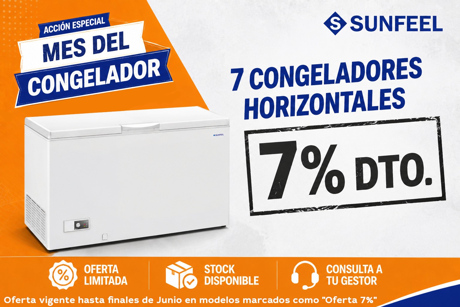 MES DEL CONGELADOR SUNFEEL